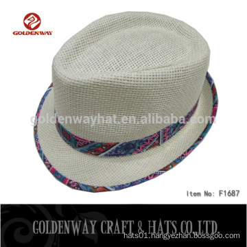 High quality fedora hat for promotion